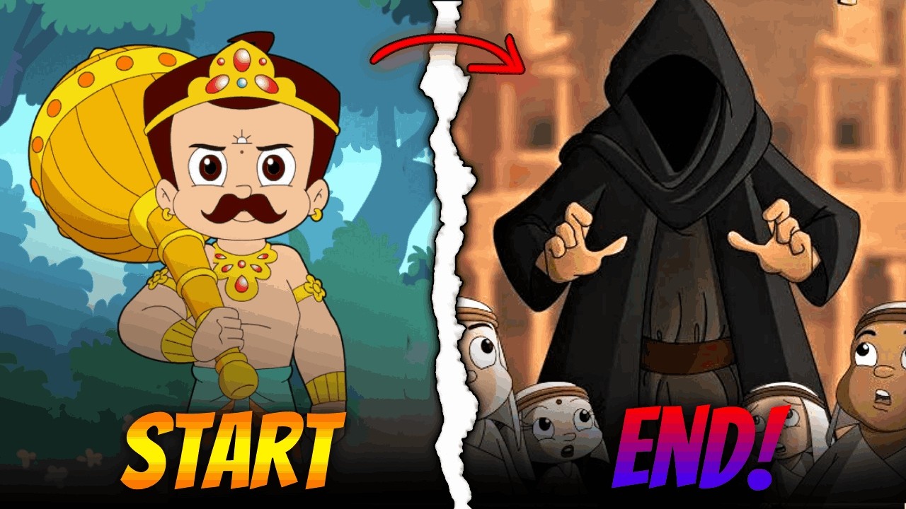 Chhota Bheem: Journey To Petra Full Movie Explained in 9 Minutes | Complete Story in Hindi