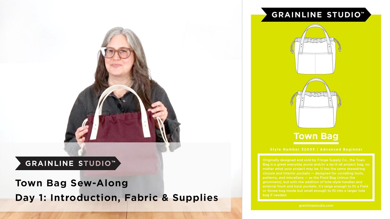 Town Sew-Along Day 01: Introduction & Supplies