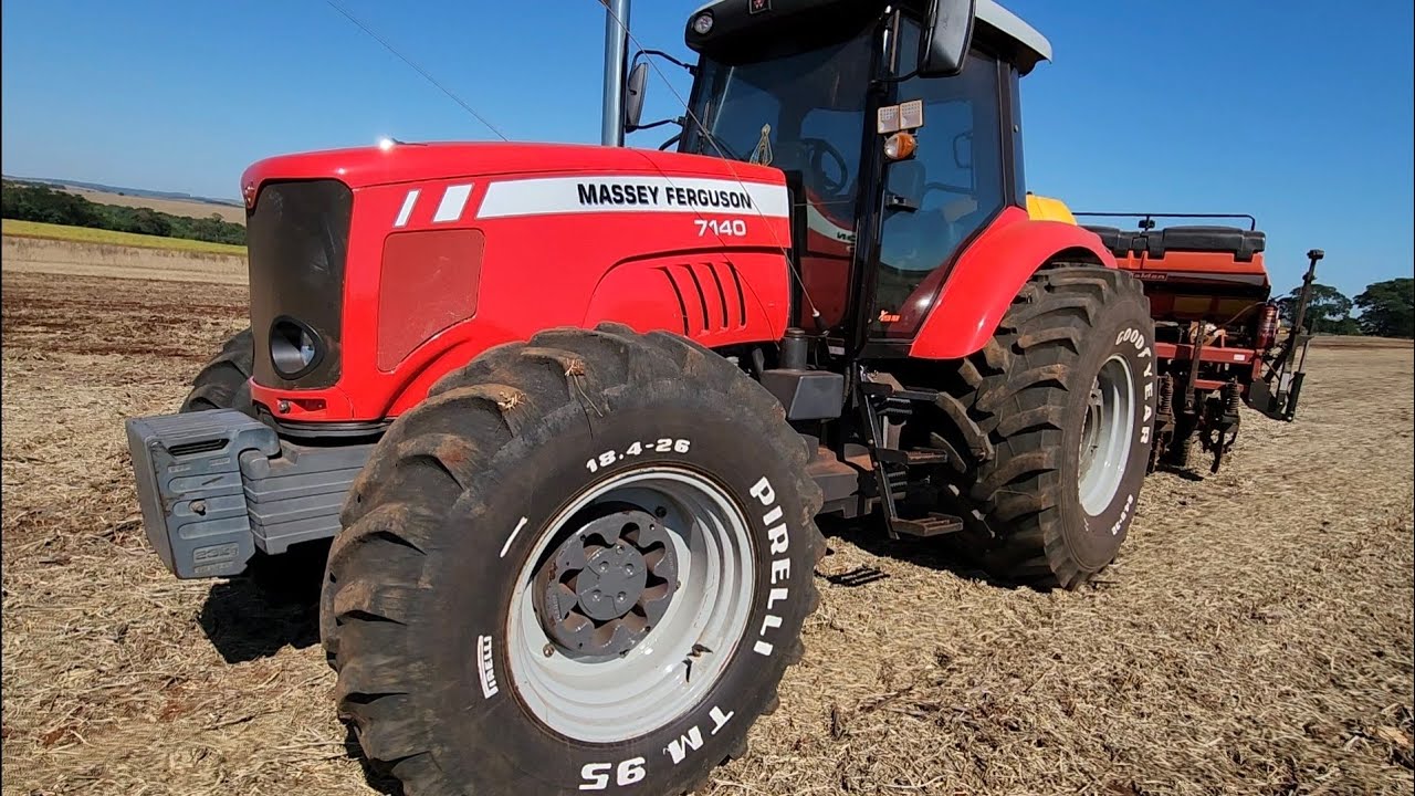 MF 7140 no Plantio do Milho e Só acontece quando estou gravando kkk