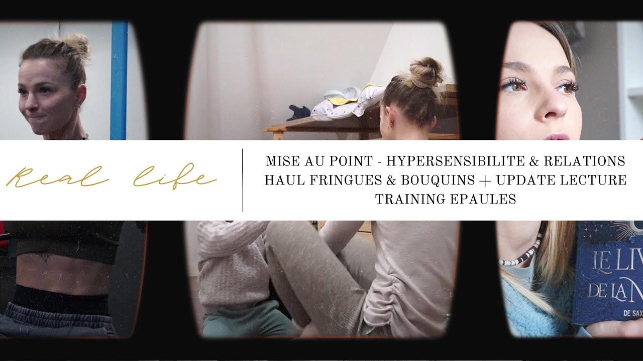 VLOG FOURRE TOUT : (sport, dev perso, haul fringues/bouquins)