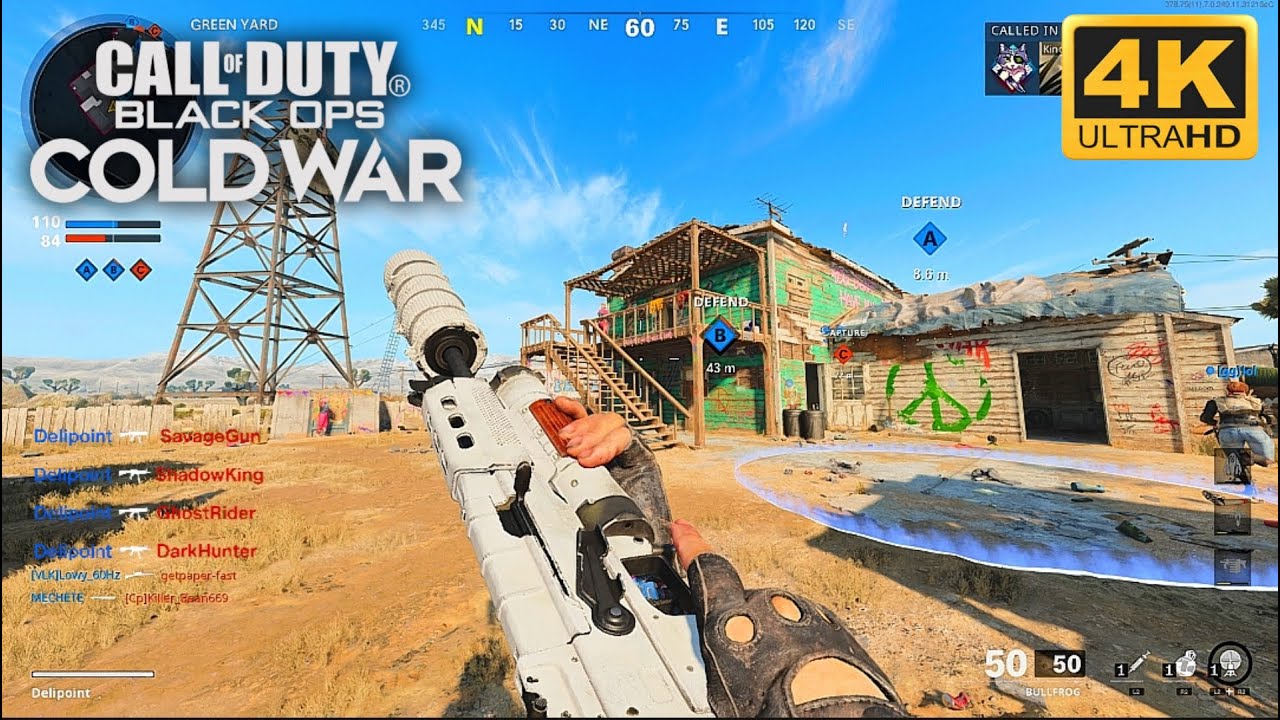 Call Of Duty Black Ops Cold War Multiplayer Gameplay 4k.