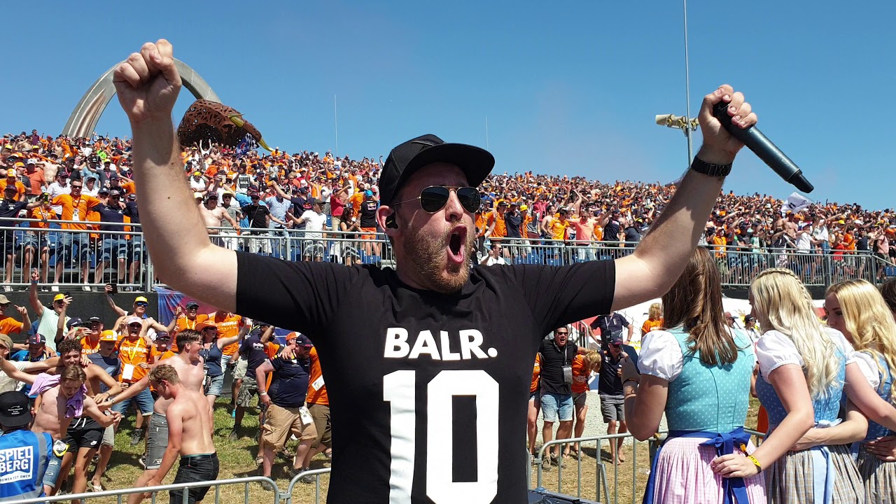 DJ Admin - Live op de Max Verstappen Tribune in Spielberg - 2019