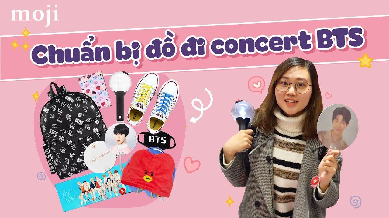 Moji Tour - KINH NGHIỆM ĐI CONCERT CỦA BTS - Moji Channel