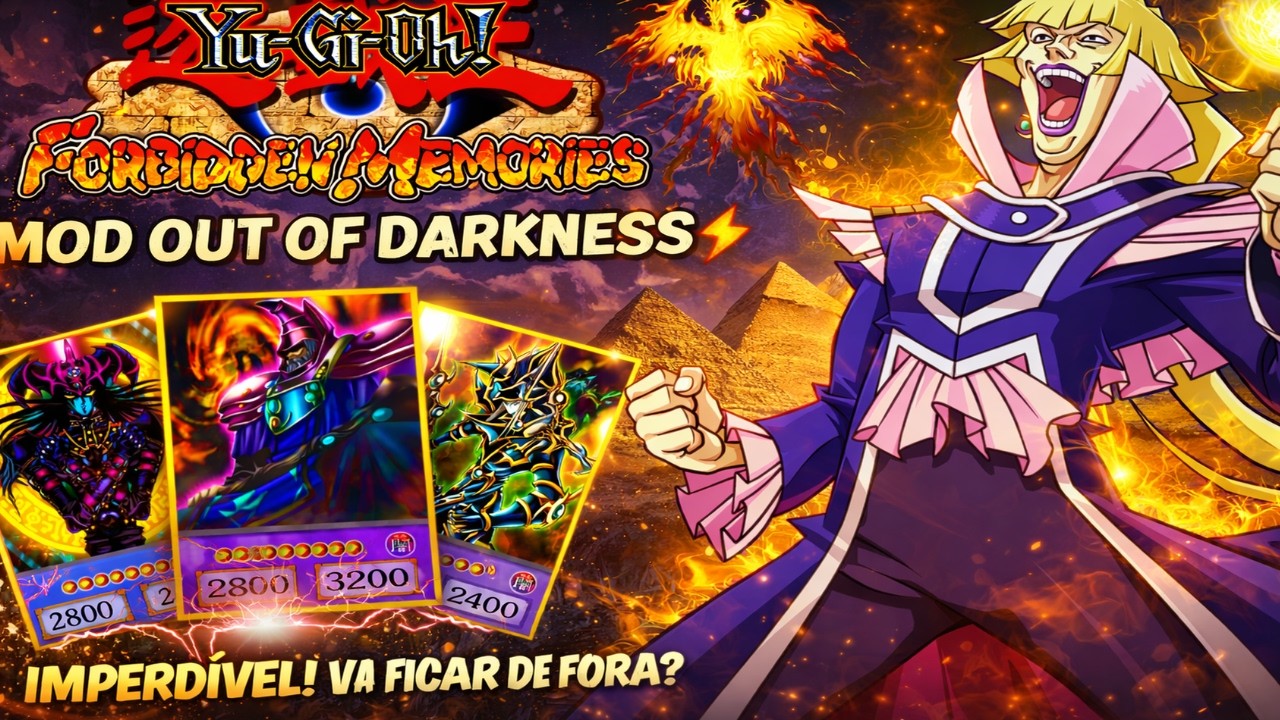 Rejogando um dos melhores mods Yu-Gi-Oh! FM  Out of Darkness – LIVE #251