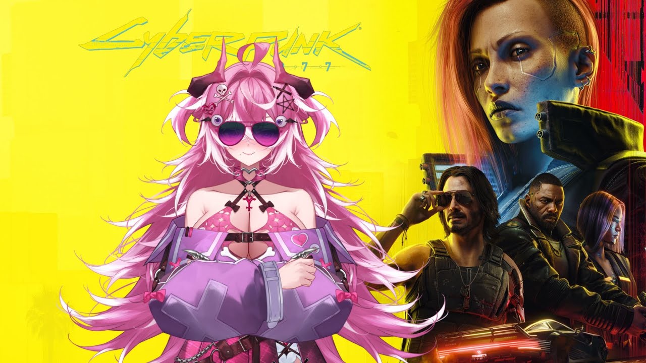 🩷LIVE🩷 FIRST CYBERPUNK GAMEPLAY!