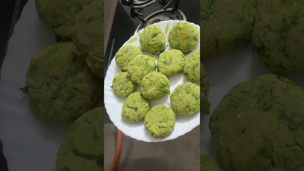 Green Peas Delight | Crispy Patties | Easy & Crispy Green Peas Patties | Healthy Snack Recipe |