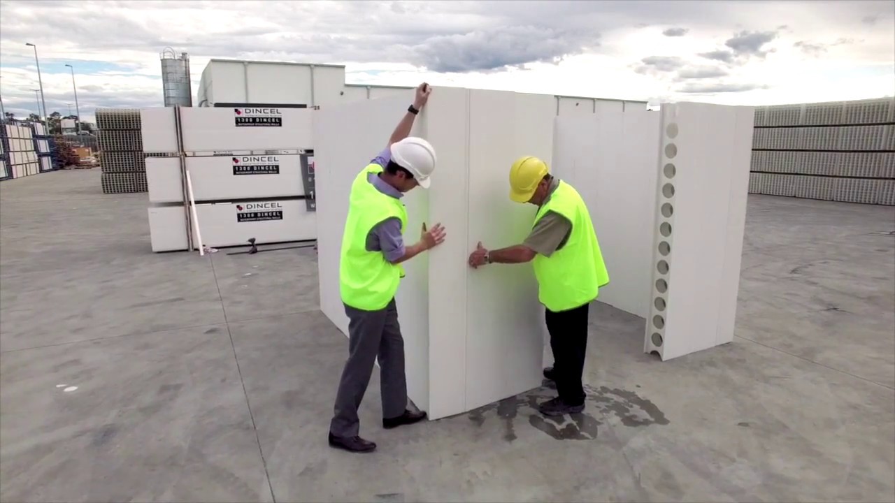 DINCEL FORMWORKS ON LIFT WALLS & STAIRCASE WALLS