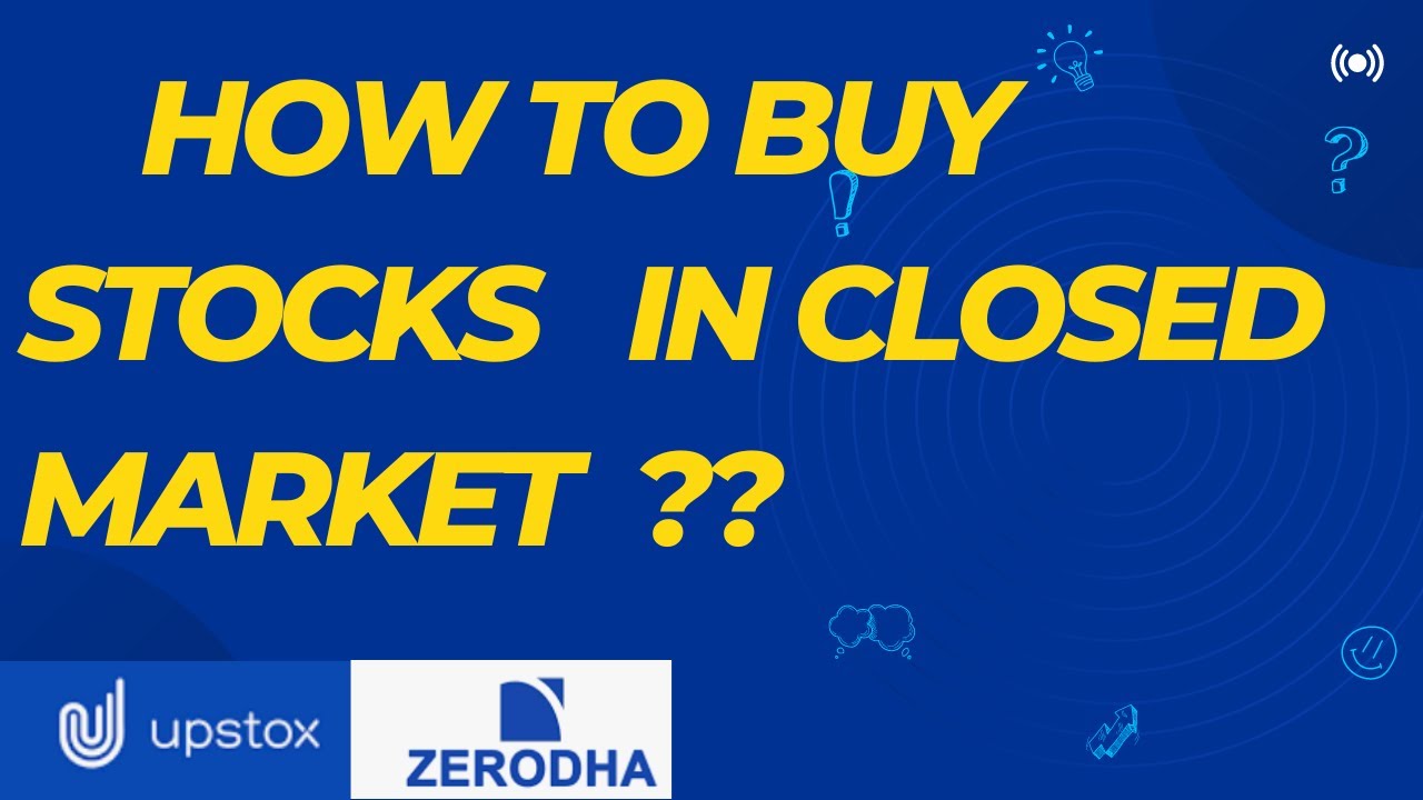 How to buy Stocks when market is closed | How to Place AMO Order