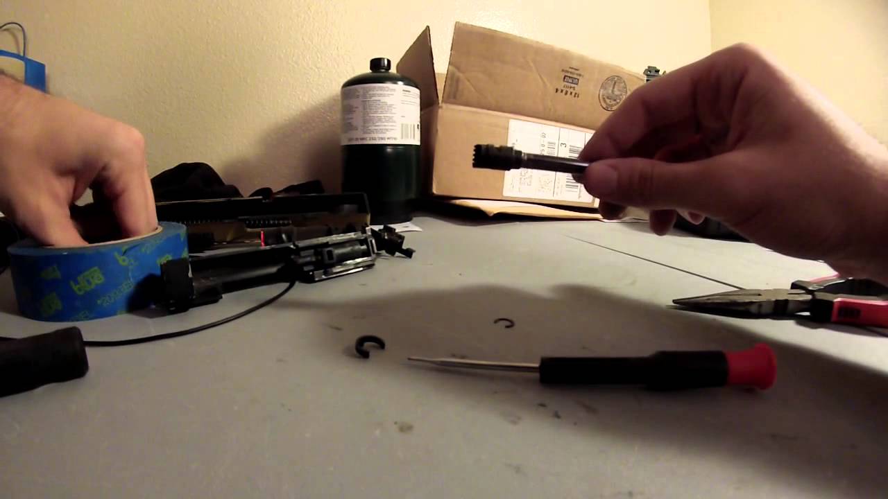Remove Bucking from KWA KMP9