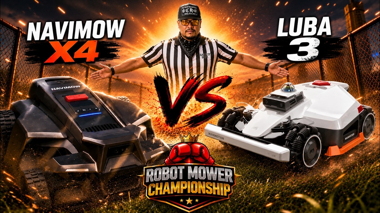 Двое лучших сразятся друг с другом! NAVIMOW X430 против LUBA 3 AWD! Вперед! Чемпионат роботов-газ...