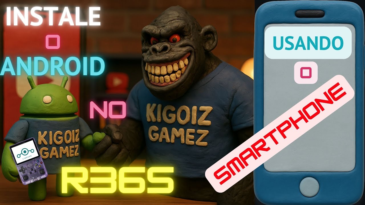 R36S- INSTALE  o ANDROID usando SMARTPHONE  #r36s #android #androidgames #mobilegaming #handheld #gb