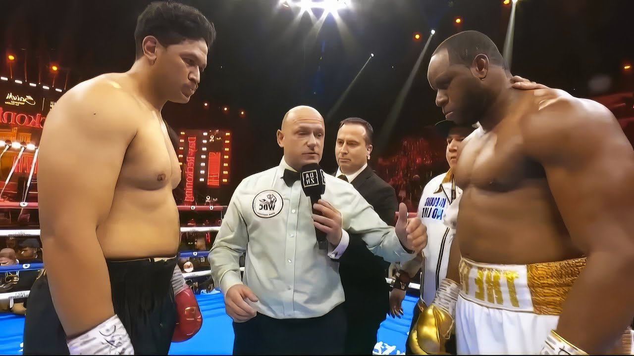 Junior Fa (New Zealand) vs Frank Sanchez (Cuba) | KNOCKOUT, BOXING fight, HD