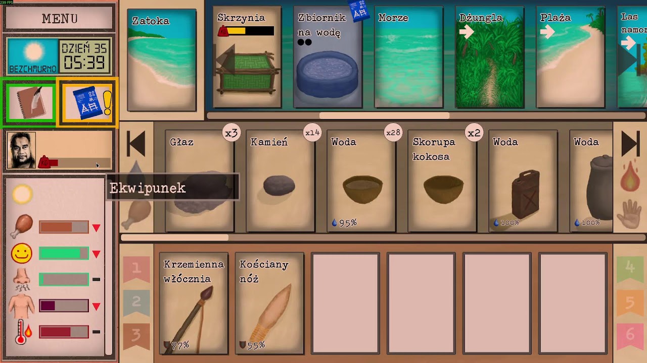 Card Survival: Tropical Island PL | czuje że bardziej gotowy do tej gry nie będę.