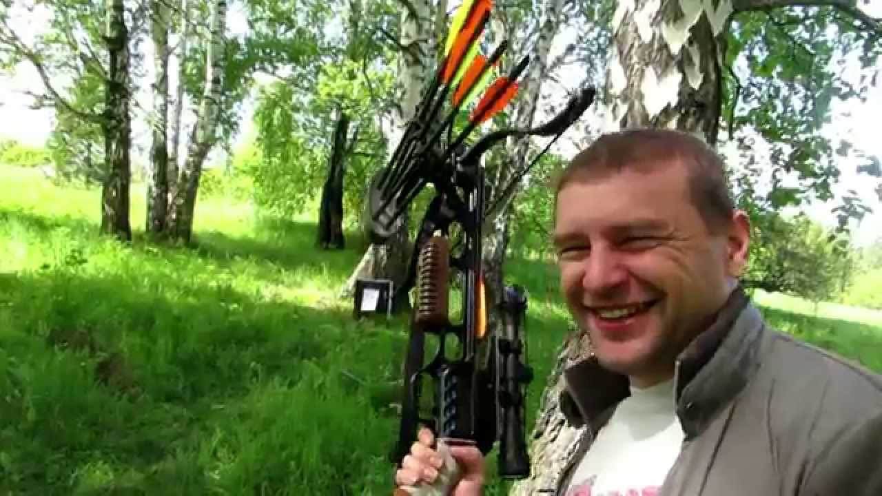 Охота с арбалетом  Обзор пародия, скорпион ягуар