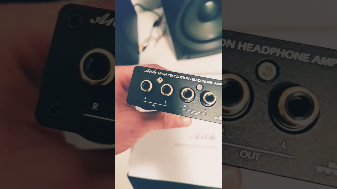 Sabaj A10h headphone amplifier #audio #amp #headphones