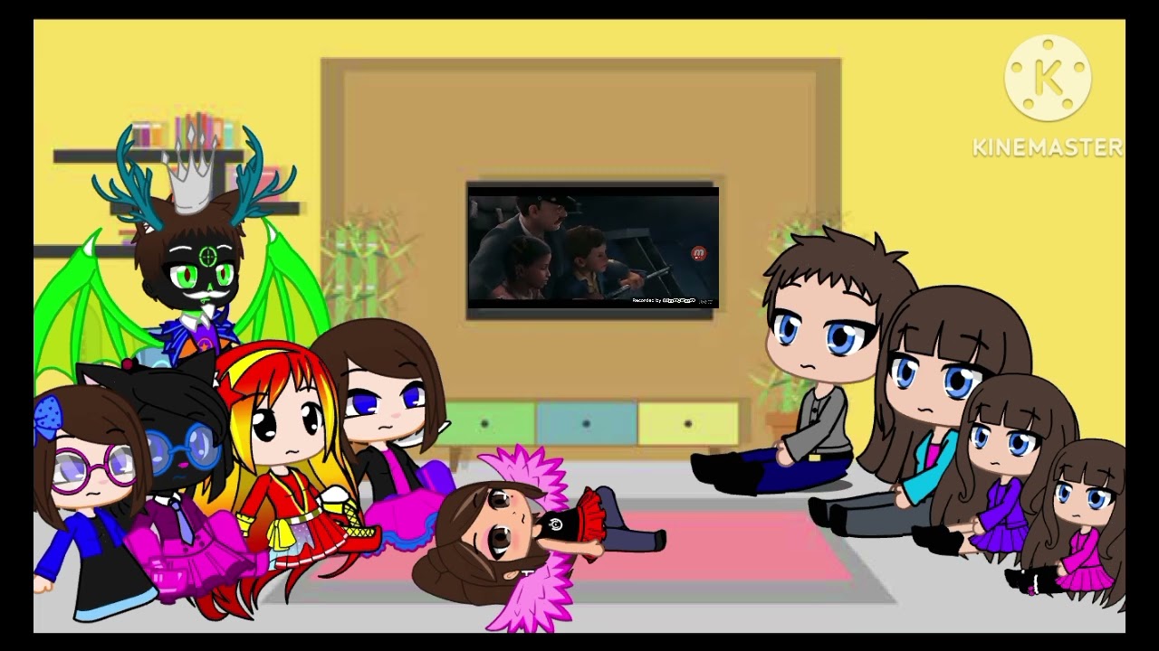 Me, Yasmin, Josh's family and Mal's gang react to Polar Express hold on tightly