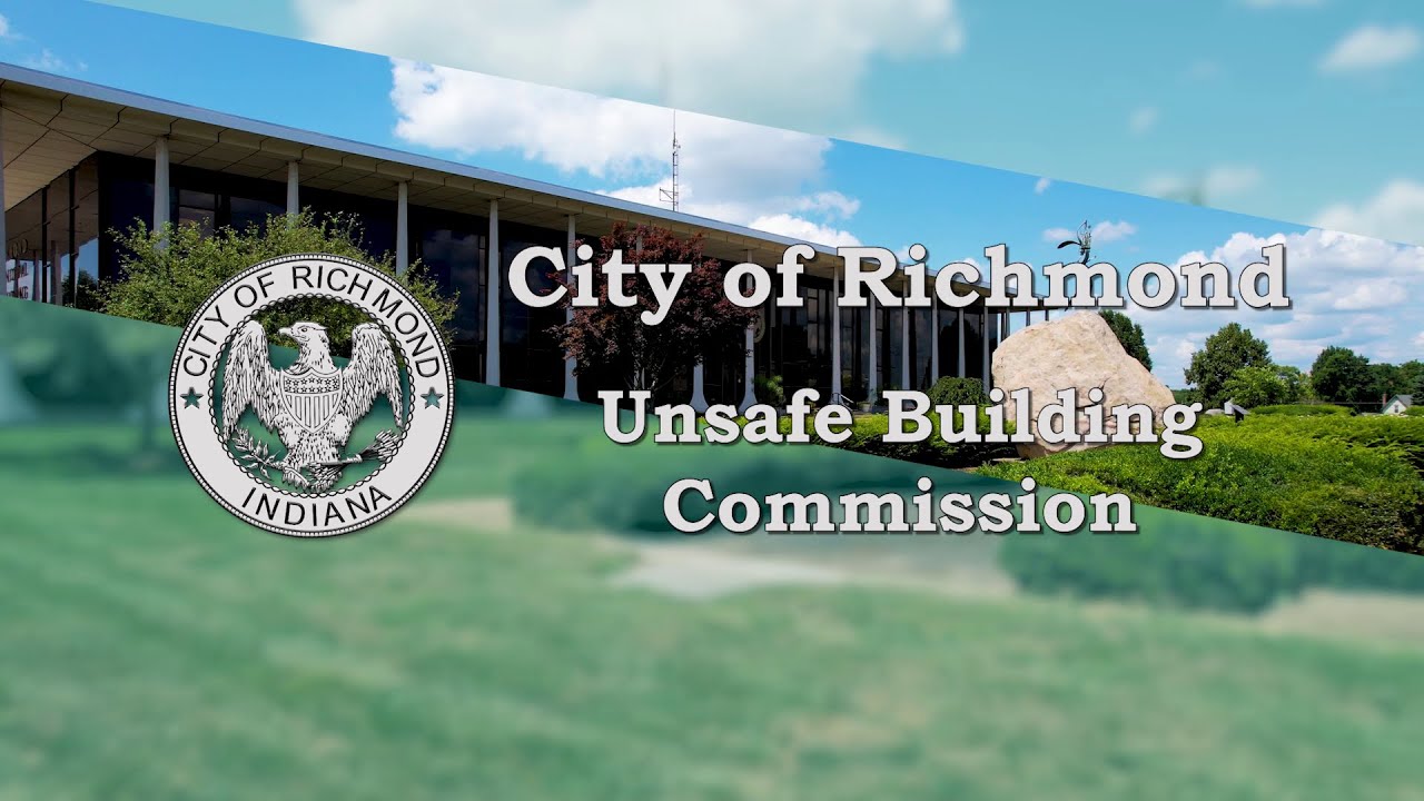City of Richmond Unsafe Building Committee Meeting of January 20, 2026