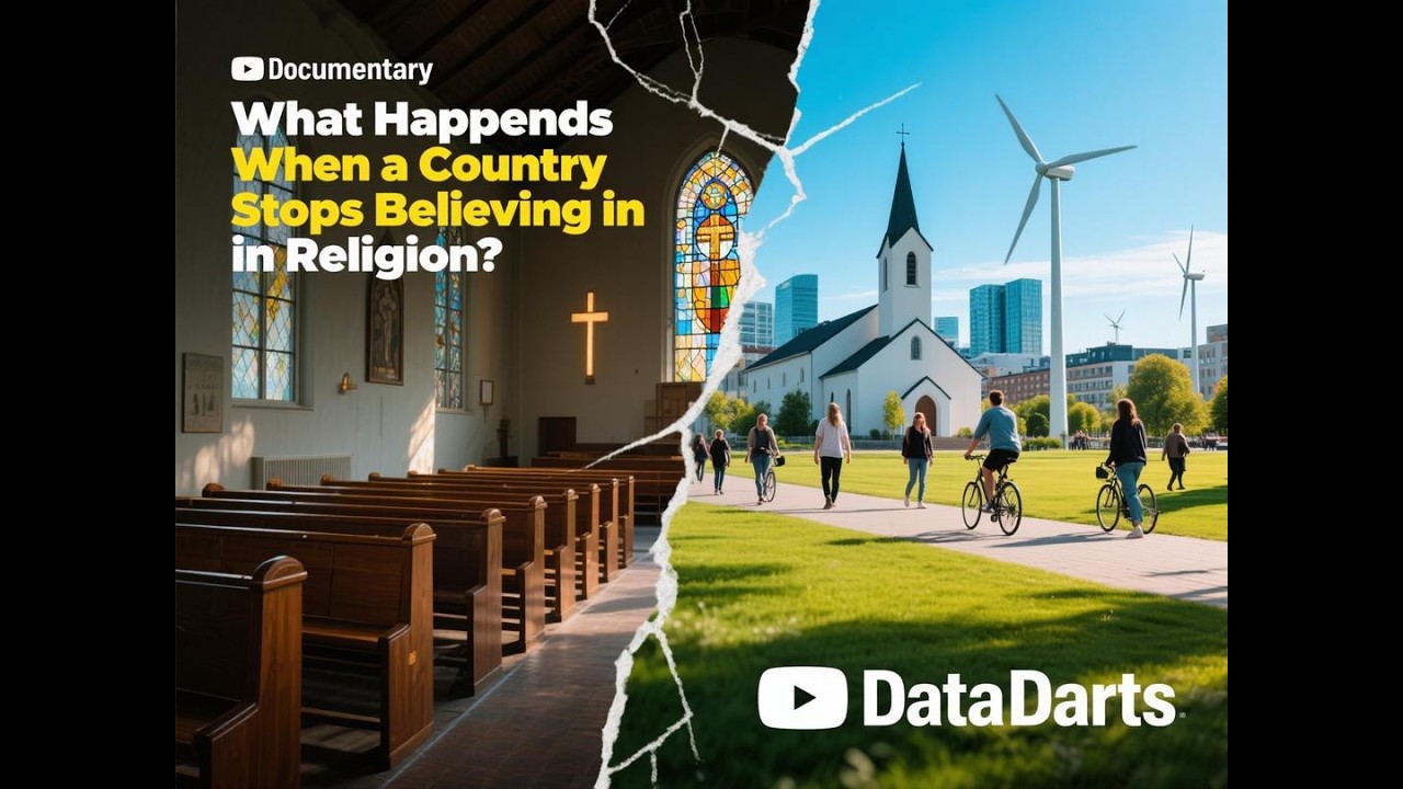 What Happens When a Country Stops Believing in Religion? #datadarts