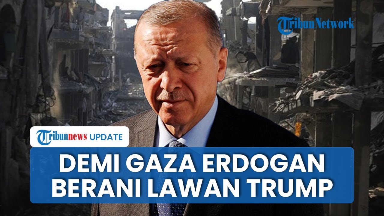 Rangkuman Hamas-Israel: Erdogan Berani Lawan Trump Demi Gaza, Perdana Hamas Pamer Terowongan Rahasia