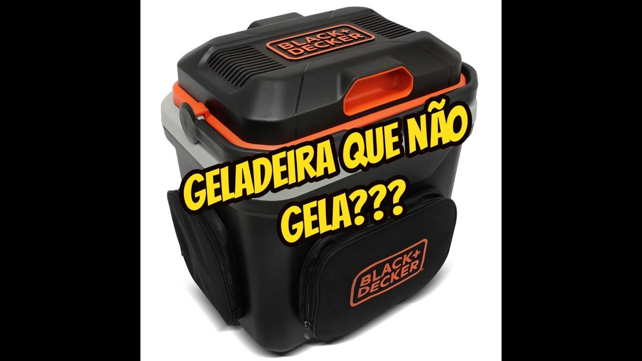 Geladeira portátil Black Decker é BOA??