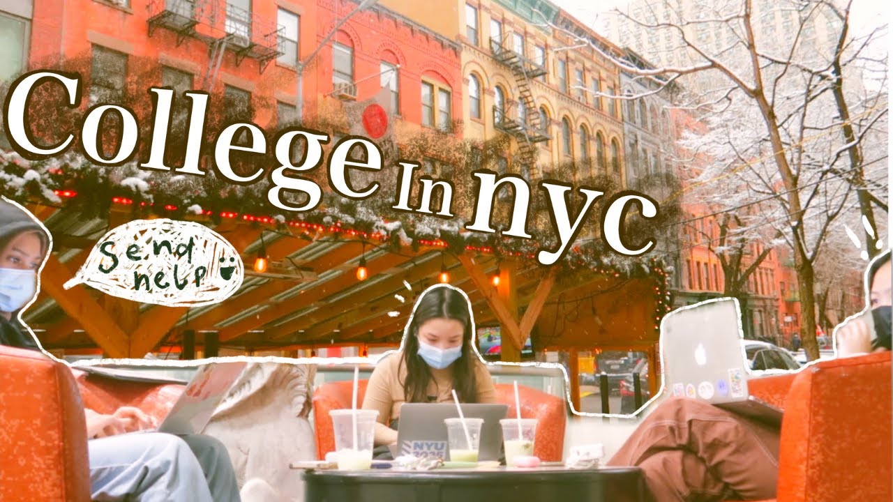 college in nyc b like... (aka a chaotic week in my life) 📚