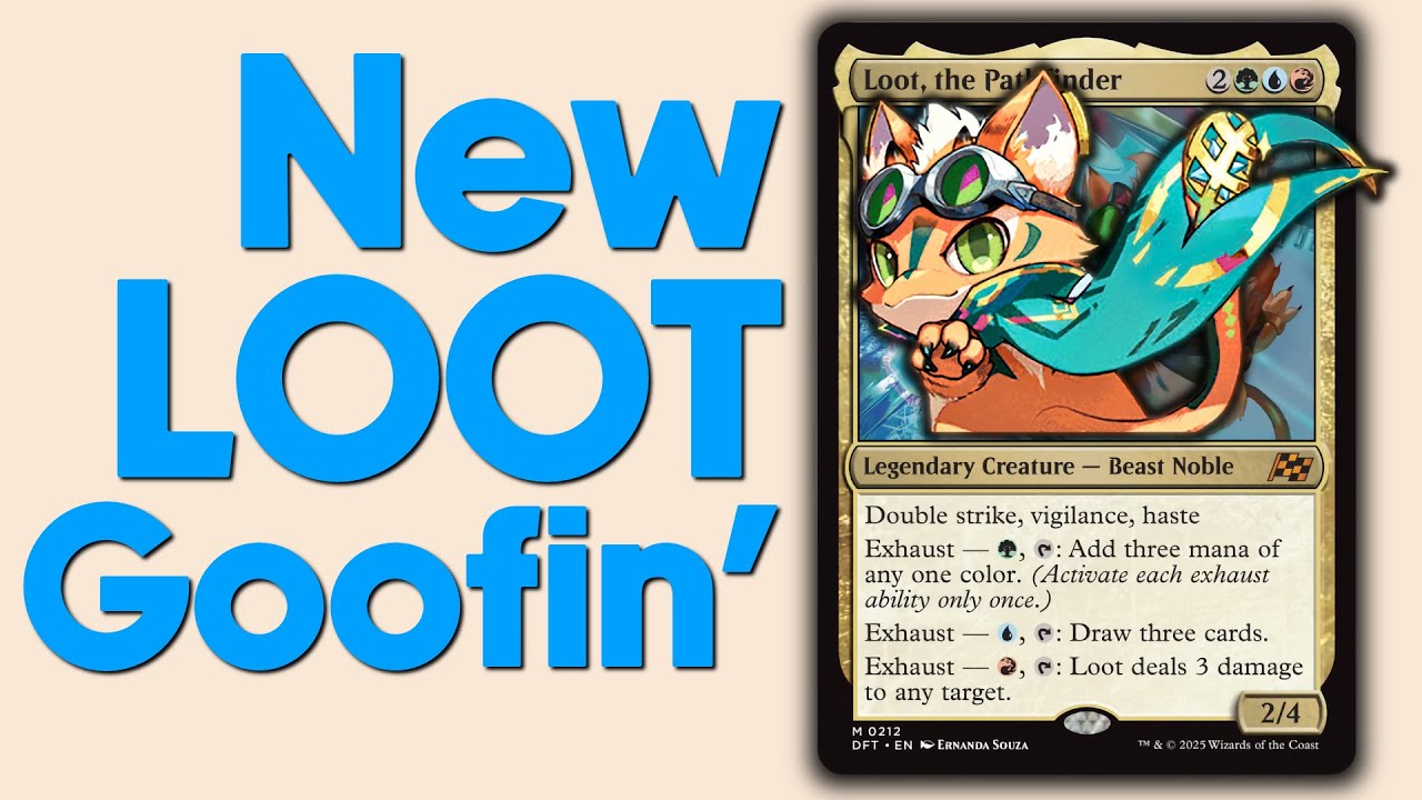 BUILDING An INSANE Loot, the Pathfinder EDH Deck