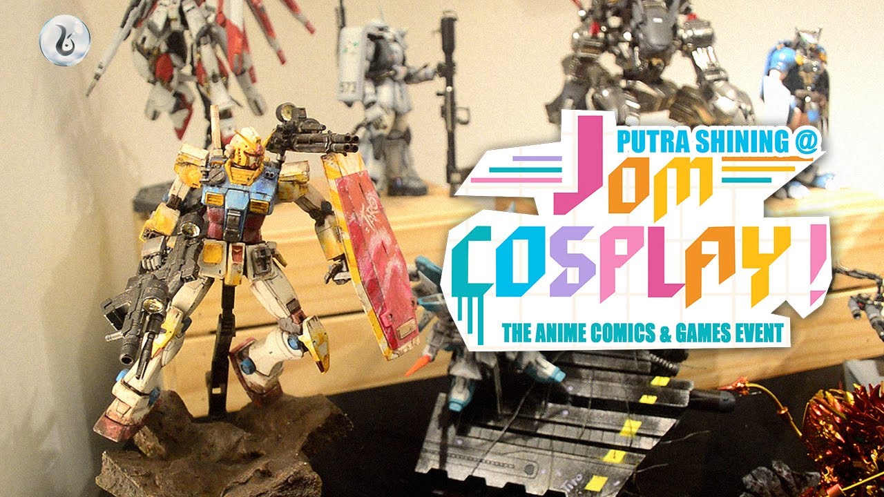 🍯 I Got My Gunpla Displayed at JOM COSPLAY 2022 in Kuala Lumpur, Malaysia