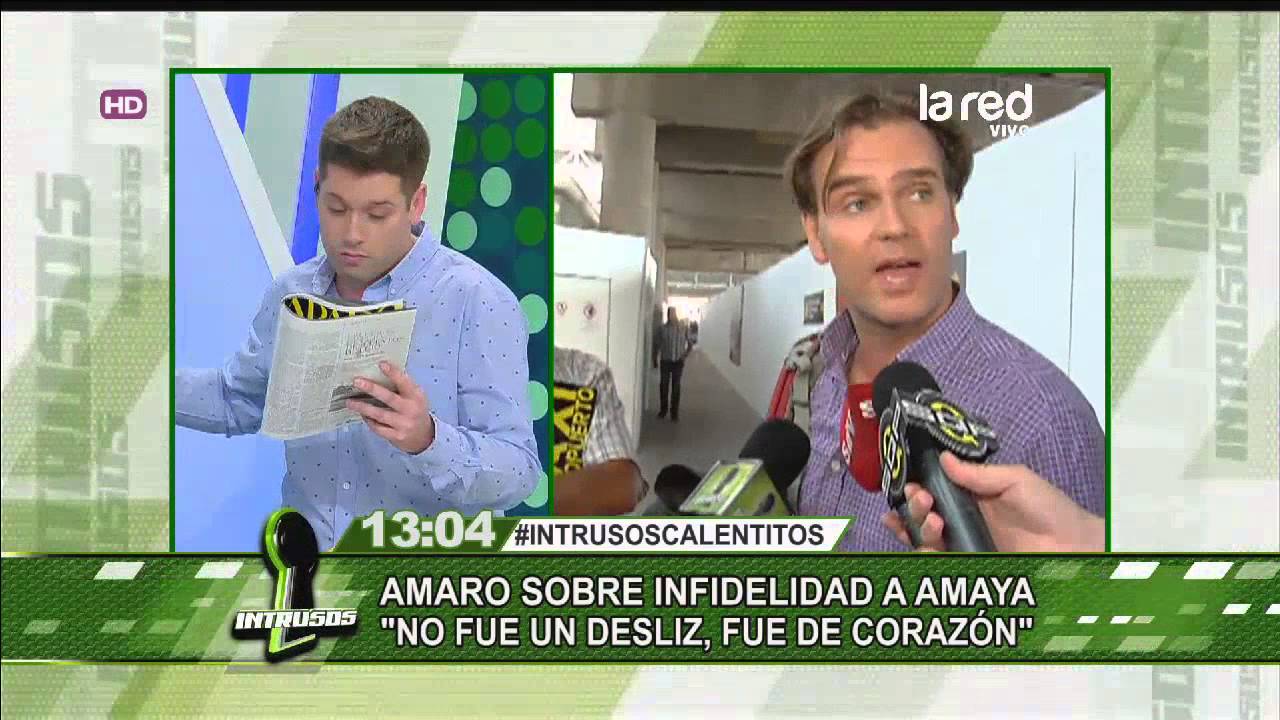 Amaro Gómez-Pablos habla sobre infidelidad a Amaya Forch