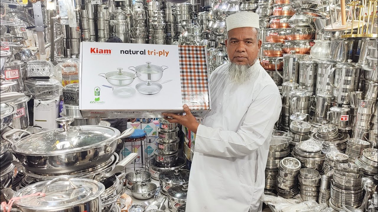 সংসারের প্রয়োজনীয় টুকিটাকি স্টিলের কালেকশন//steel product price in BD