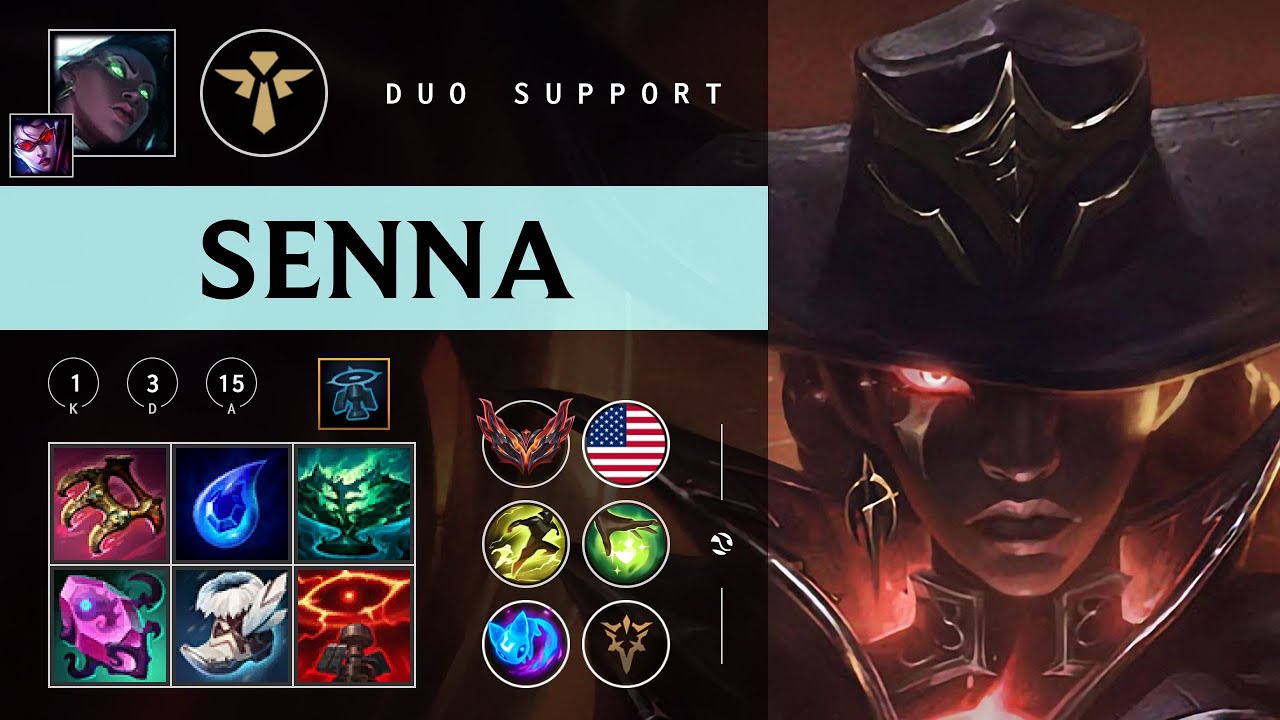 Senna Support vs Sona - NA Grandmaster Patch 26.02