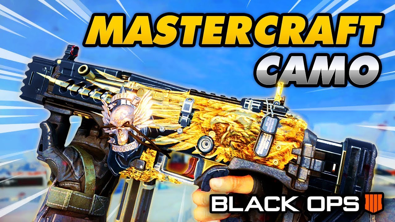 BO4 MASTERCRAFT CAMO 