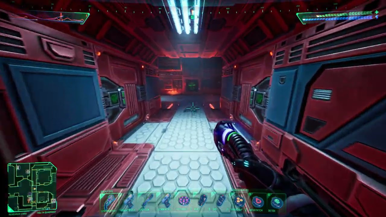 System Shock Remake Reasearch level: The STOP PRODUCING ROBOT code