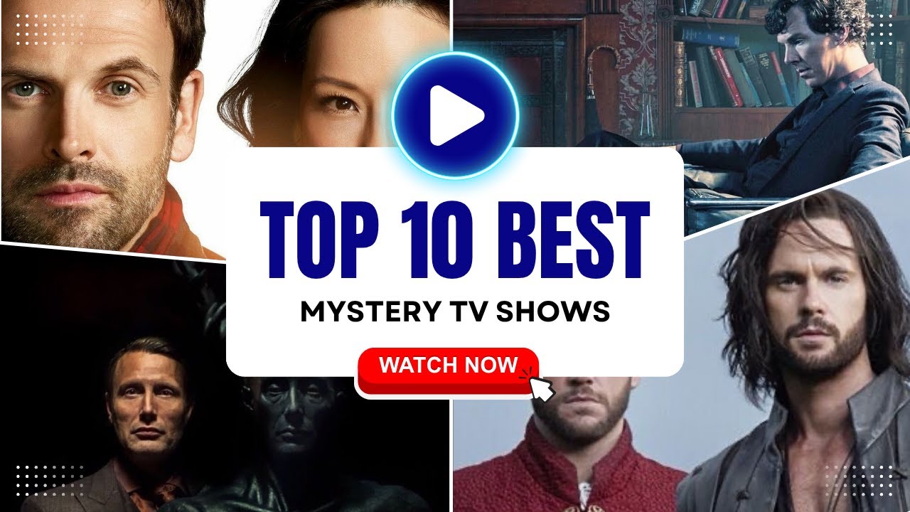 🎬Top 10 Must-Watch Mystery Series for Genius Minds | Best Detective & Thriller Shows