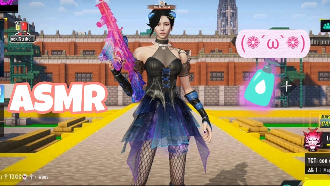 ASMR 💕 SONIDOS DE CREMA 🧴 🌷 BLOODSTRIKE 🌷