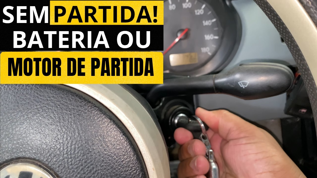 VIRA CHAVE E CARRO NÃO FUNCIONA NÃO DÁ PARTIDA SOLO GOL PARATI SAVEIRO FOX VOYAGE G2 G3 G4 G5 G6 G7!
