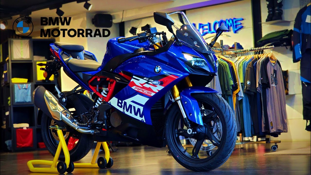 BMW G 310 RR New Blue Color Walkaround Review Cinematic