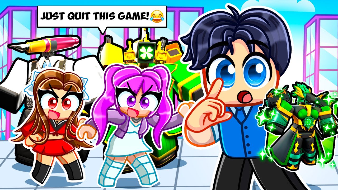 I Pretended To Be A NOOB, Then Used The NEW TITAN PENCILWOMAN GODLY In SKIBIDI TOWER DEFENSE!