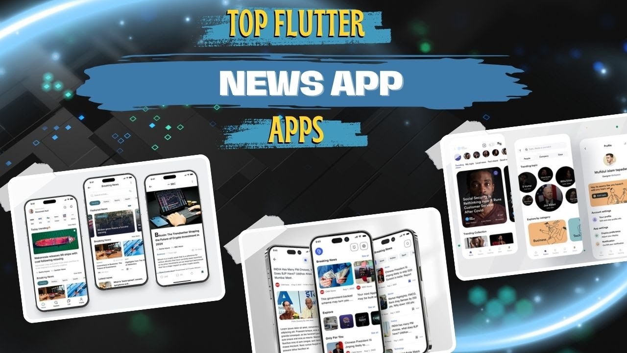 Best 5 Flutter News App Templates