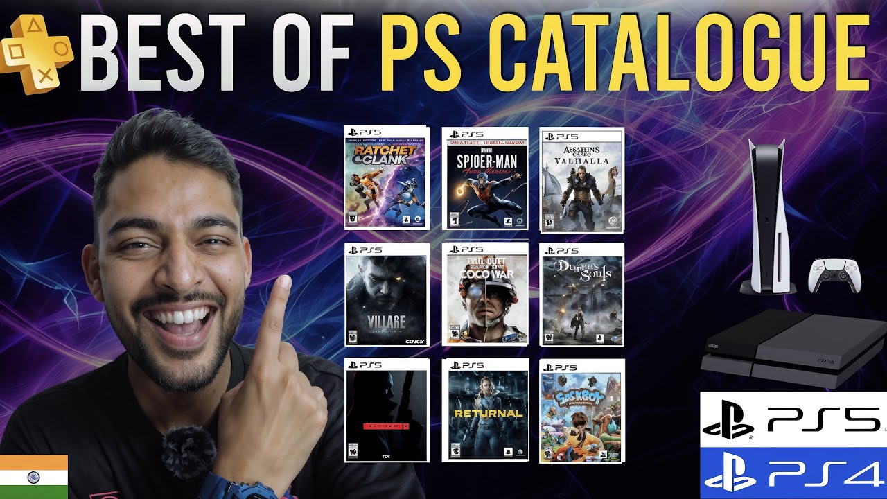 Best Games on PLAYSTATION Catalogue: PS Plus Hindi 🇮🇳