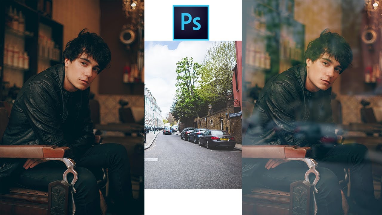 How To Add Window Reflection Effect in Photoshop | Teaching Photoshop