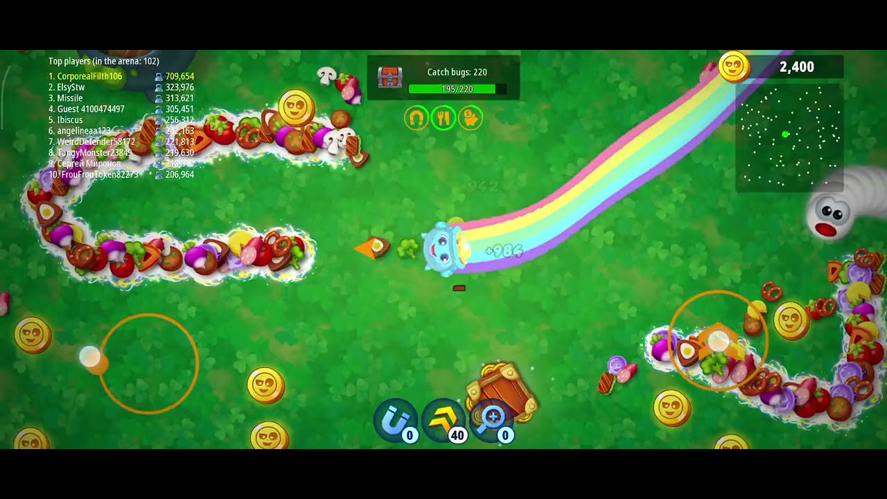 Snakelite game st patricks day worms zone😎#snakegame#motupatlu#sinchan#games#machlisong#robot#level
