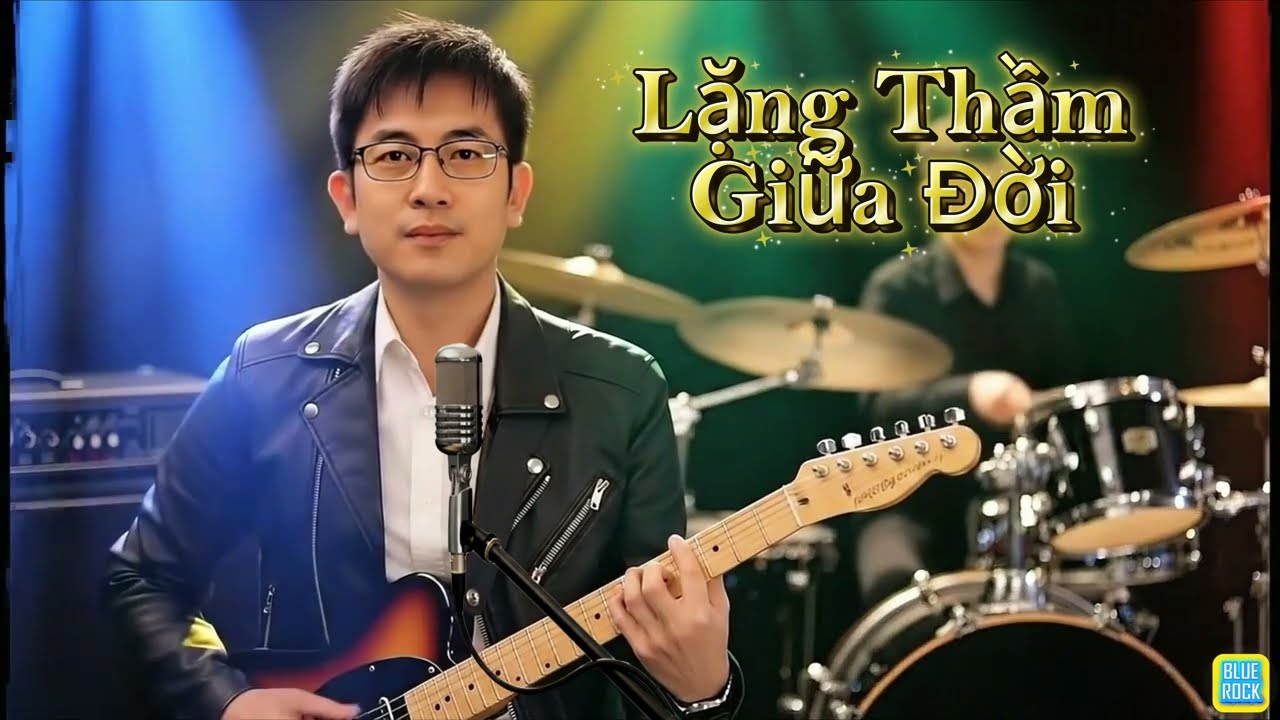 LẶNG THẦM GIỮA ĐỜI – Blues Rock u hoài | Hiếu Đào AI Music