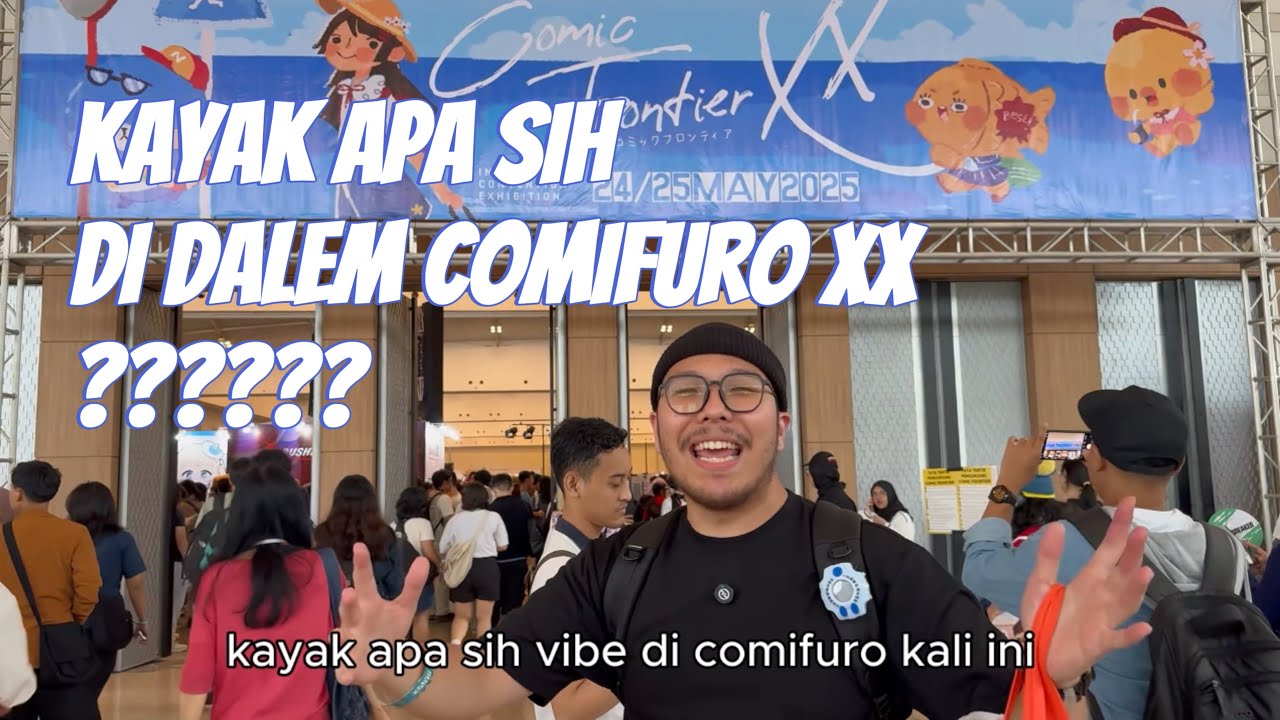KAYAK APA SIH DI DALEM COMIFURO XX 2025 ?? SINI GAIS INTIP RAMENYA KAYAK APA! 🤣🤣 #COMIFUROXX