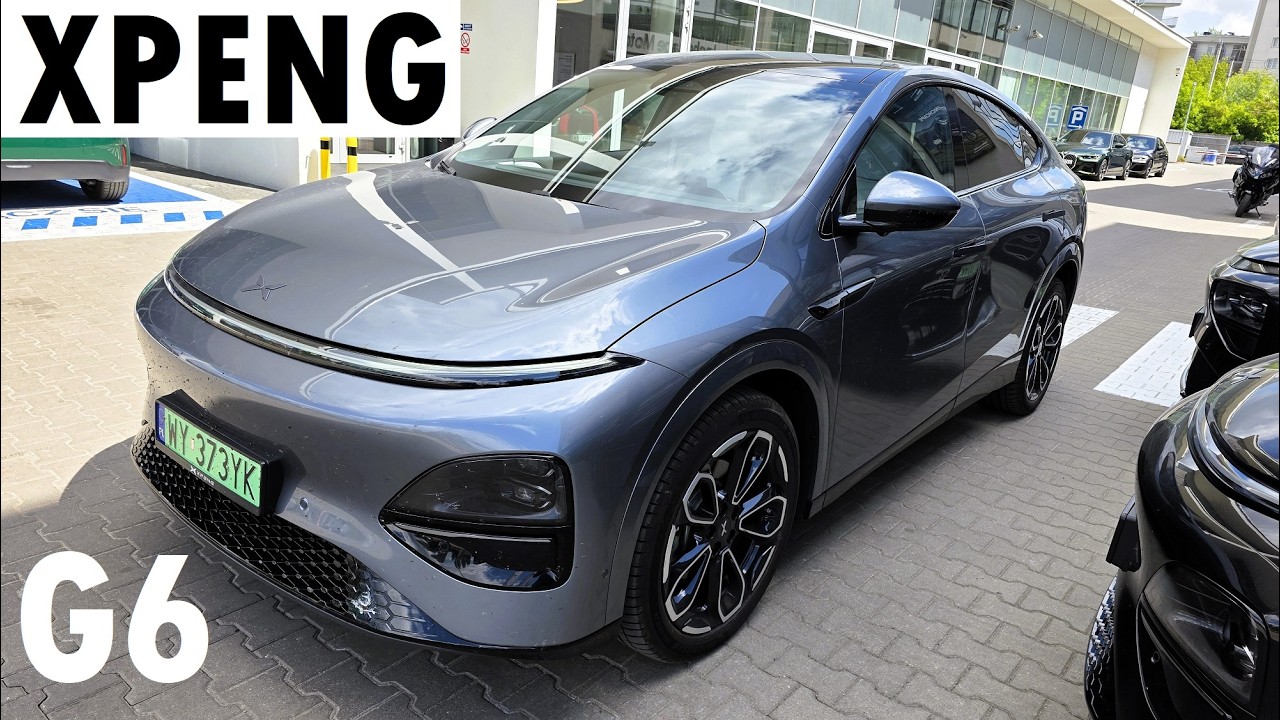 XPENG G6 RWD Long Range PRO⚡Tesla Model Y killer? TEST PL/ENG
