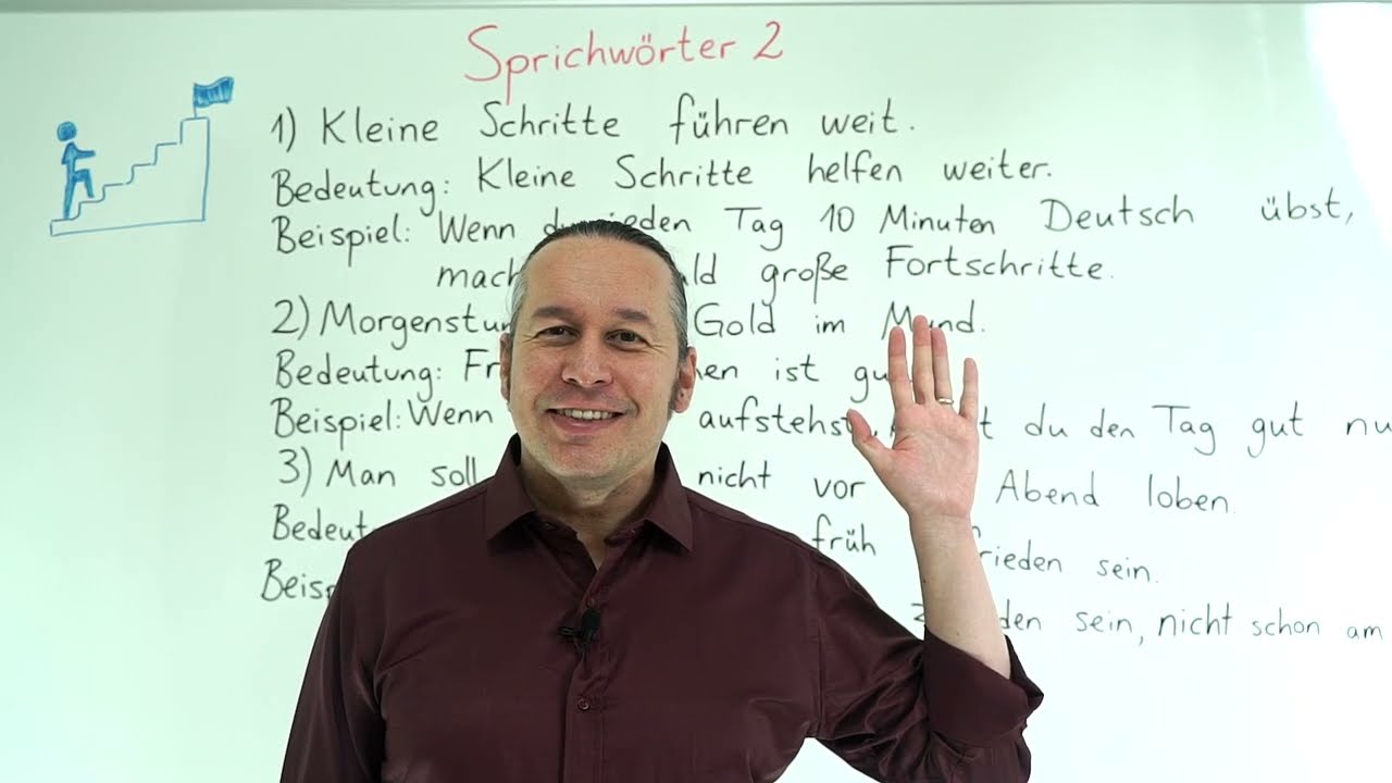 Almanca Atasözleri - Deutsche Sprichwörter - Ders 2