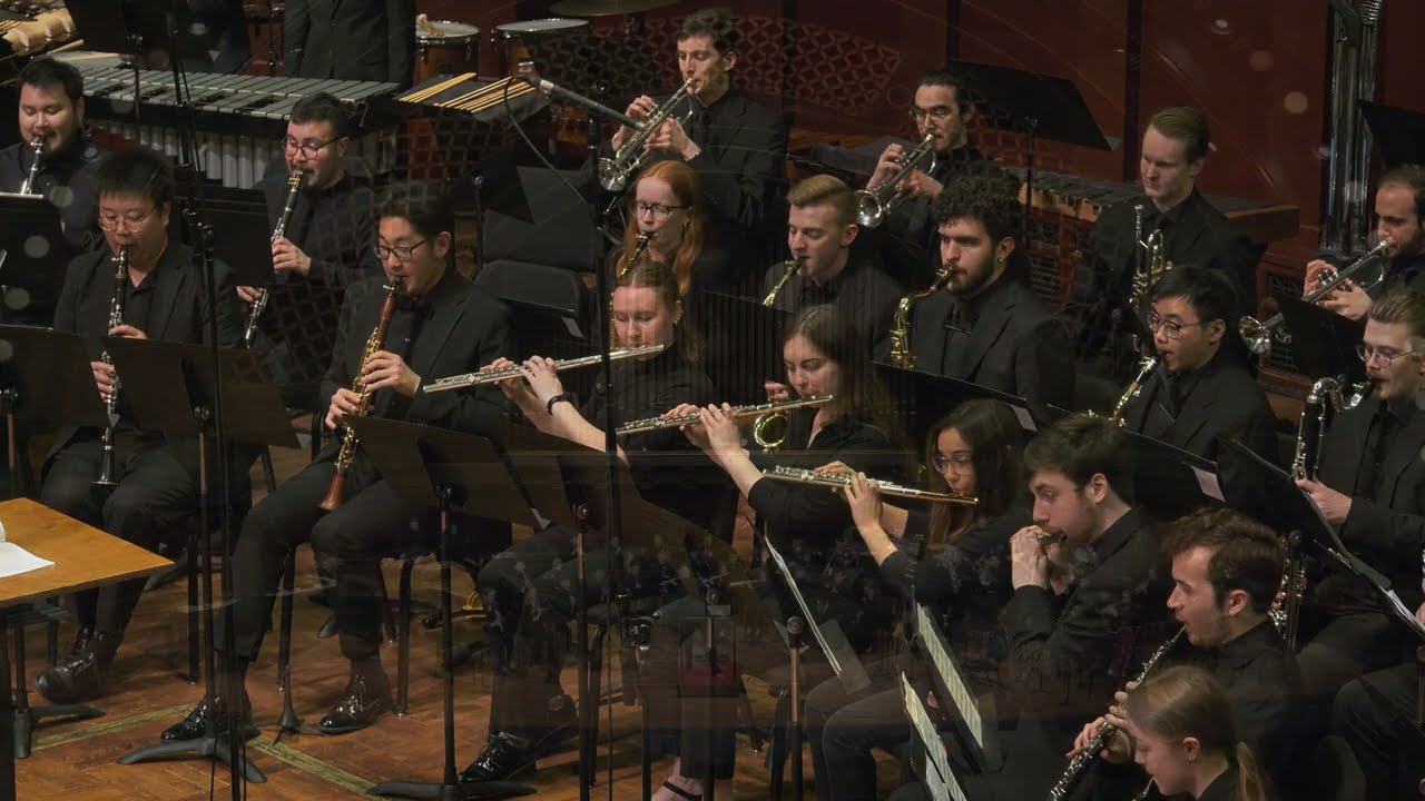 UMich Symphony Band - Frank Ticheli - A Postcard from Meadville, PA (1991/1993)
