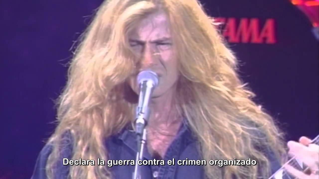 Megadeth - Holy Wars... The Punishment Due [Live Hammersmith Odeon 1992 HD] (Subt&iacute;tulos Espa&ntilde;ol)