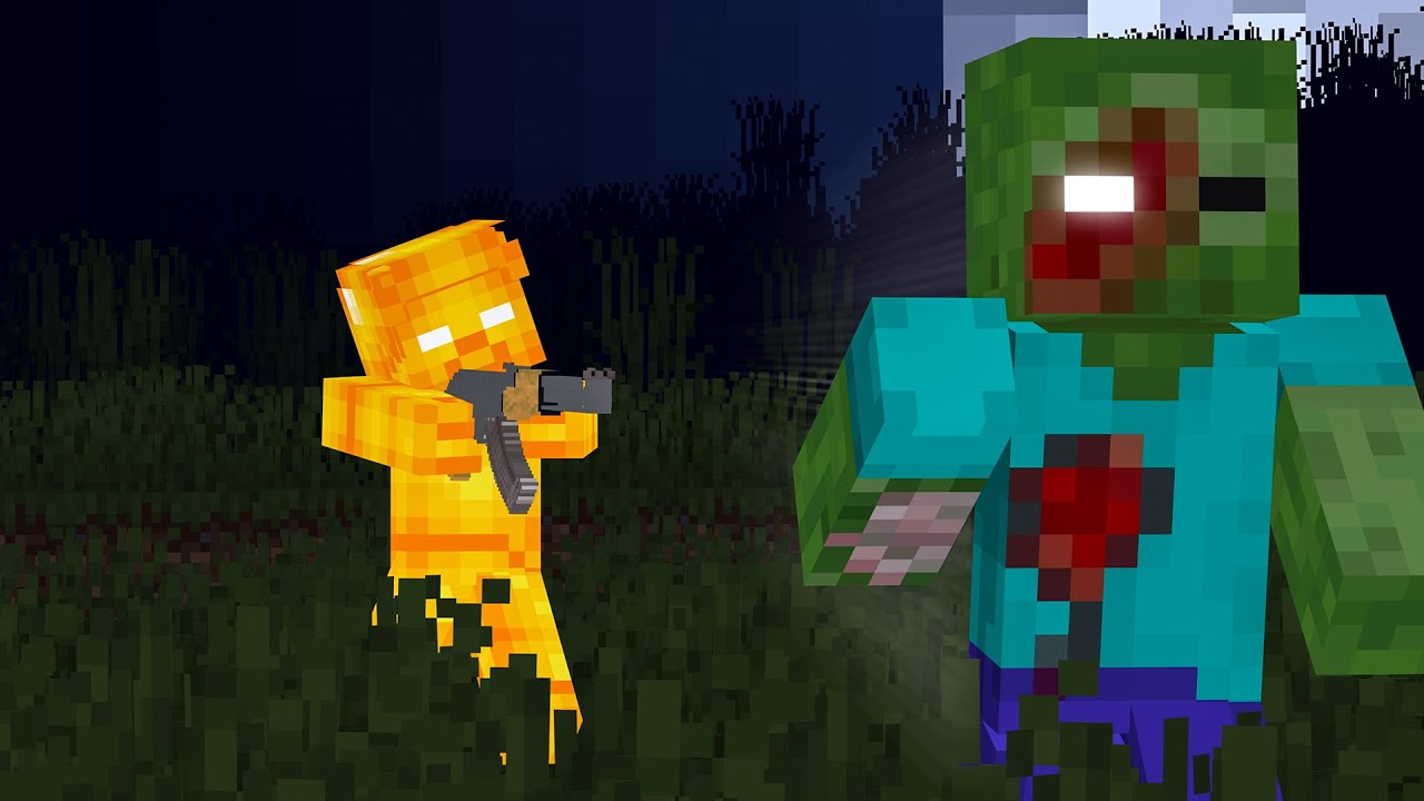 1000x Zombie Spawns VS Guy with Guns
