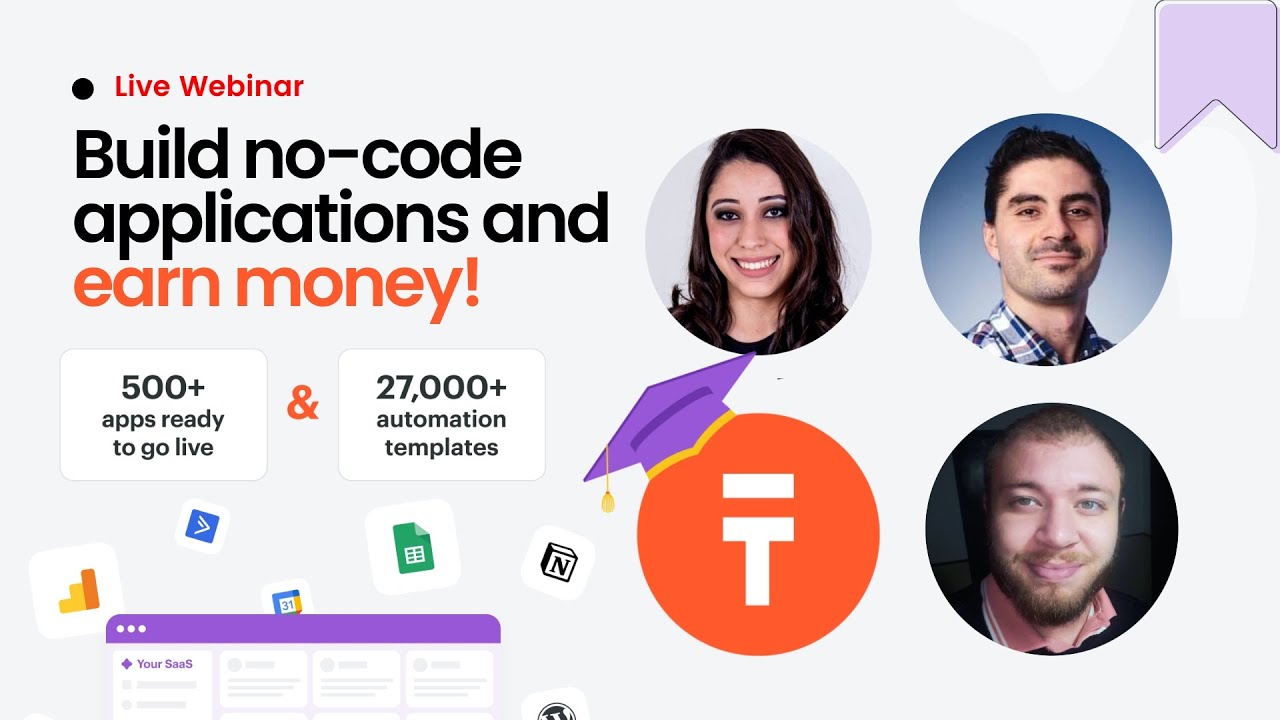 How to Create Custom Apps for Automation and Integration to Grow Your Business Fast! Live webinar.