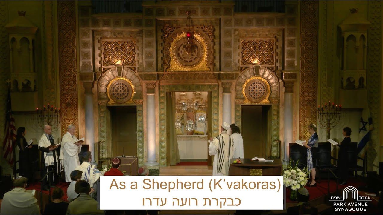 As a Shepherd (K’vakoras) כבקרת רועה עדרו